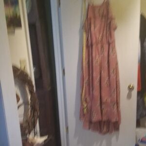 As U Wish Pink Floral Casual Dress